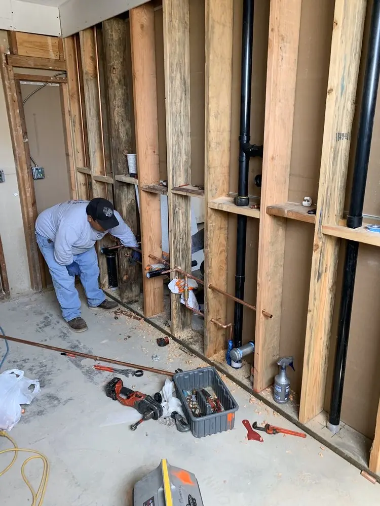 Commercial rough-in plumbing for Water Heater Replacement in Taylorsburg